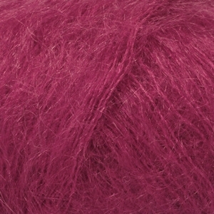DROPS Kid-Silk mörk rosa uni colour 17