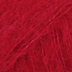 DROPS Brushed Alpaca Silk röd 7